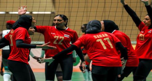 سيدات مصر يحصدن ذهبية الطائرة في دورة الألعاب الأفريقية